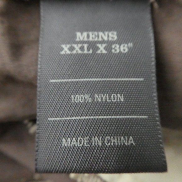 44x36 REI Convertible Pants Zip Legs Cargo Waist Cincher Brown Nylon SPF 50 XXL - Picture 8 of 9